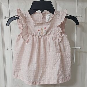 Carter's Pink Toddler Top Size 3T Perfect for Easter